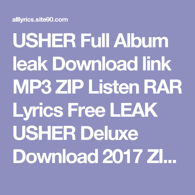 usher confessions album zip download sharebeast