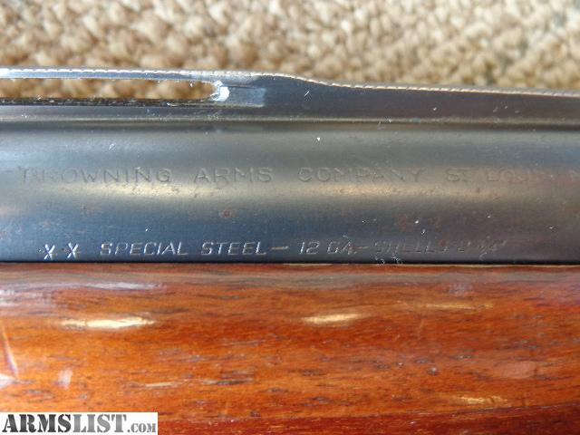 Browning model a5 serial numbers